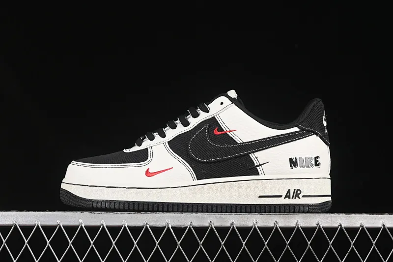 All categories Nk Air Force 1 Air Force series Nk Air Force 1 Low Air Force low-top Nike Air Force 1'07 Low Black and white three small hooks Air Force 1 low-top casual sneakers SC9207-537